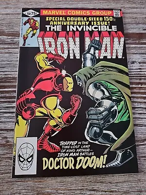 Buy Iron Man #150 Newsstand - Iconic Iron Man Doctor Doom Cover -  Marvel 1981 • 51.47£