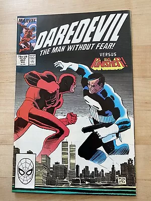 Buy Daredevil #257 - Vs The Punisher! Marvel Comics, Kingpin, The Man Without Fear! • 9.65£
