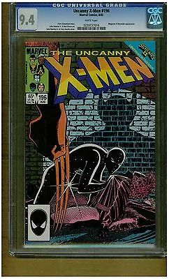 Buy Uncanny X Men 194 Cgc 9.4 Near Mint White Pages Magneto Beyonder Appearance 1985 • 40.03£