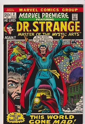 Buy 1972 Marvel Comics Marvel Premiere #3 In Nm- Condition - Dr. Strange • 112.56£