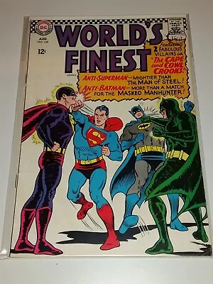 Buy Worlds Finest #159 Vg/fn (5.0) August 1966 Batman Superman Dc Comics * • 13.99£