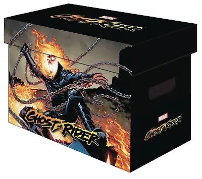 Buy 1 X Marvel Ghost Rider Comic Storage Box - Hold 150 Comics Each • 18.99£