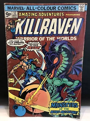 Buy Amazing Adventures #32 Comic Marvel Comics Killraven • 1.59£