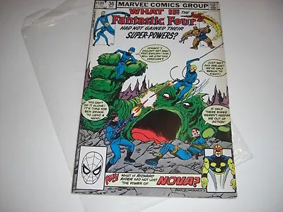 Buy What If Fantastic Four, Issue 36, Marvel, 1982, Acceptable Condition • 2£