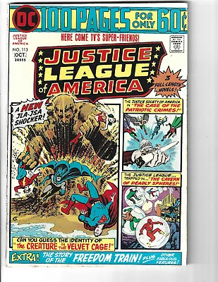 Buy Justice League Of America #113 (10/74) FN (6.0) 100 Pages! Great Bronze Age! • 8.29£