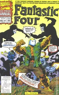 Buy Fantastic Four Annual #26U Ryan Not Polybagged Variant VG 1993 Stock Image • 2.40£