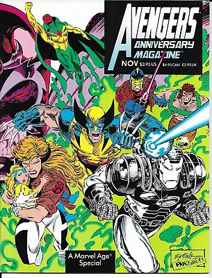 Buy AVENGERS ANNIVERSARY MAGAZINE #1 Marvel Comics (Nov 1993) New • 1.50£