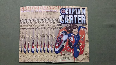 Buy CAPTAIN CARTER #1 FIRST PRINT WHAT IF CAPTAIN AMERICA X10 Copies All High Grade! • 31.87£