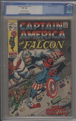 Buy Captain America #135 - Cgc 7.5 - 1st Appearance Of Monster Ape • 75.77£