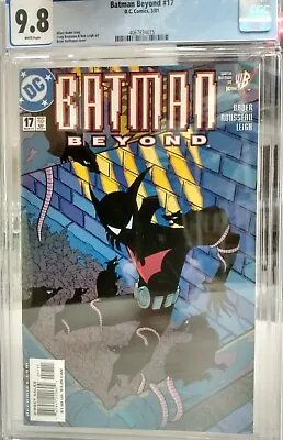 Buy Batman Beyond #17 CGC 9.8 White Pages DC 2001 Comic Book • 98.03£