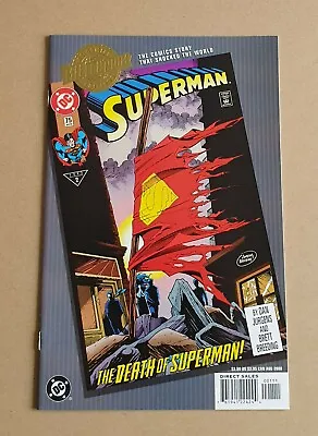 Buy DC Millennium Edition Superman 75 Jurgens  2000 NM 9.4 • 5£