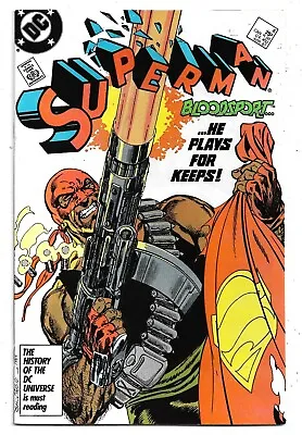 Buy Superman #4 First Appearance Bloodsport FN/VFN (1987) DC Comics • 10£