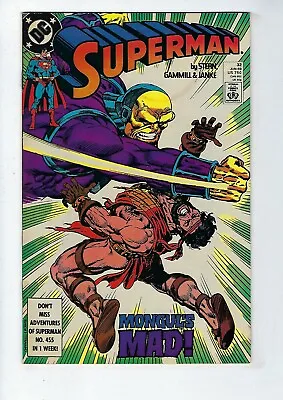 Buy SUPERMAN Vol.2 # 32 (Battles MONGUL, June 1989), VF+ • 3.95£