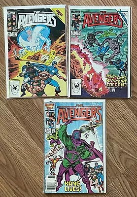 Buy Avengers #267, 261, 263 *3 COMIC LOT* -1st Council Of Kangs -MARVEL COMICS 1988 • 23.99£