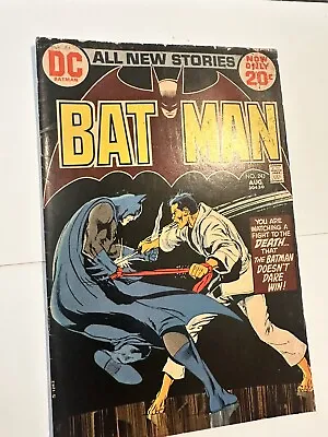 Buy Batman #243 Ra's Al Ghul! Neal Adams Cover! 1st Lazarus Pit! DC Comics 1972 • 43.35£