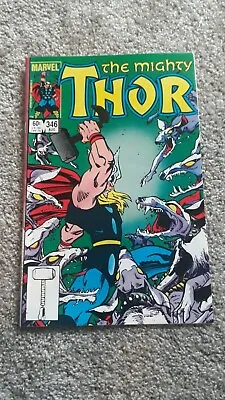 Buy Marvel Comics Journey Into Mystery The Mighty Thor - Number 346 - AUG 1984 • 5£