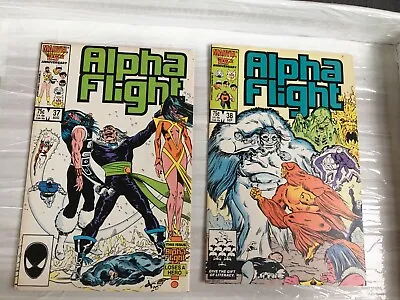 Buy 2 X Marvel Comics - Alpha Flight - 25th Anniversary (Bundle 6) • 1.29£