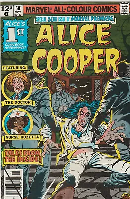 Buy Marvel Comics Marvel Premiere #50 1st Alice Cooper (1979) 1st Print (4) Vf • 40£
