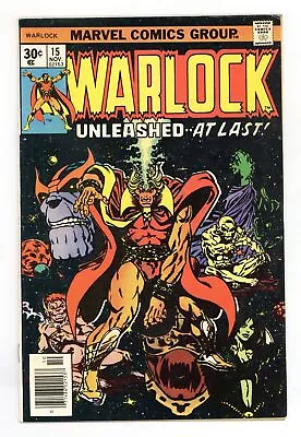 Buy Warlock #15 VG+ 4.5 1976 • 26.09£