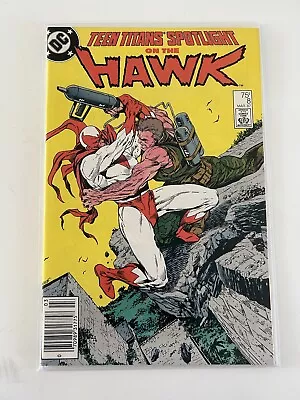 Buy Teen Titans Spotlight (1987) Hawk 8 Newsstand DC Combined Shipping Offered • 3.19£