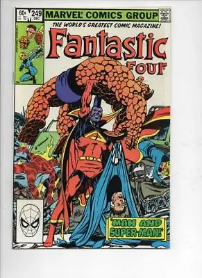 Buy FANTASTIC FOUR #249 NM Super-Man Gladiator 1961 1982 Marvel, More FF In Store • 19.76£