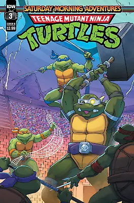 Buy Teenage Mutant Ninja Turtles: Saturday Morning Adventures (2023-) #3 Variant B ( • 3.15£