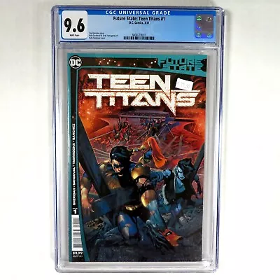 Buy FUTURE STATE TEEN TITANS #1 CGC Graded 9.6 DC Comics 2021 • 31.77£