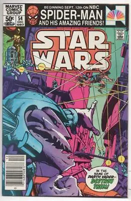 Buy STAR WARS #54, VF/NM, Luke Skywalker, Darth Vader, 1977, More SW In Store • 15.80£