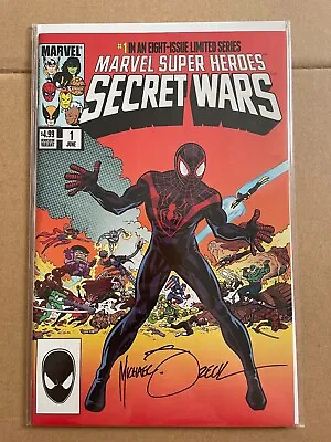 Buy Marvel Comics Super Heroes Secret Wars No. 1/8 Signed By Mike Zeck - 2015 • 45£