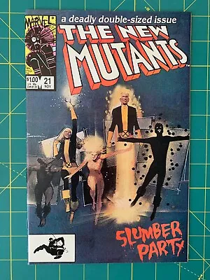 Buy New Mutants #21 - Nov 1984 - Vol.1 - Direct Edition - Major Key - (8267) • 8.16£