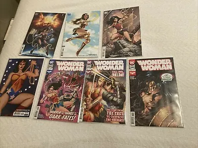 Buy Wonder Woman 67 68 69 751 751 752 753 2018 High End DC Comic Lot Variants • 19.79£