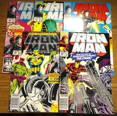 Buy Invincible Iron Man #280,285,286,287,289 Lot Of 5 Newsstand Set 1st Print Marvel • 12.78£
