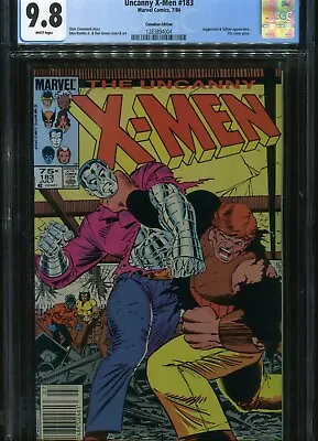 Buy Uncanny X-men #183 CGC 9.8 Canadian Price Variant  7/84 Marvel Comics  • 699.99£