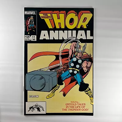 Buy Thor Annual #11 - 1st App Of Eitri - Origin Of Thor - Layton Cover - 1983 • 12.01£