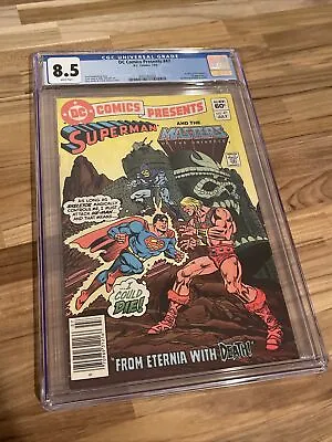Buy DC Comics Presents 47 - 1st App Of He-Man - CGC 8.5  White Pages Newsstand!!!!!! • 239£