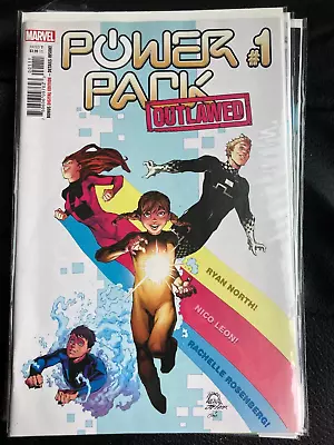 Buy Marvel Power Pack Outlawed $3.99  Us  Comic Book  1 In Plastic Bag/backing Board • 10£