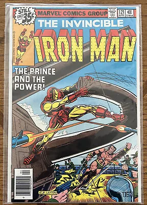 Buy The Invincible Iron Man #121 Newsstand Unread Bagged/Boarded For 35 Yrs-See Pics • 23.32£