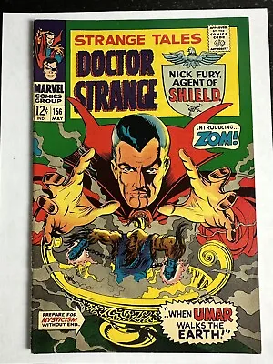Buy Strange Tales 156 KEY 1st Zom Jim Steranko FN/VF 7.0! Marvel 1967 Doctor Strange • 27.60£