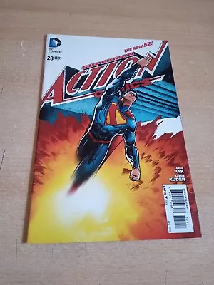 Buy SUPERMAN ACTION COMICS No 28 DC COMIC BOOK GRAPHIC NOVEL 2014 The New 52 • 3.99£