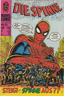 Buy The Spider # 113 - Thor - Marvel Williams 1978 - German Amazing Spider-man # 112 • 4.02£