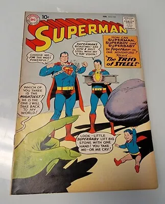 Buy Superman #135 1960 The Trio Of Steel - 2nd App Of Lori Lemaris! Fine • 51.97£