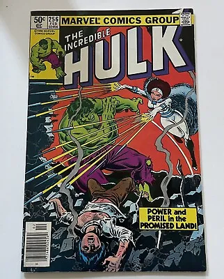 Buy Incredible Hulk #256 | 1st APP. SABRA RUTH BAT-SERAPH | Newsstand | VF+/NM /Rare • 23.71£