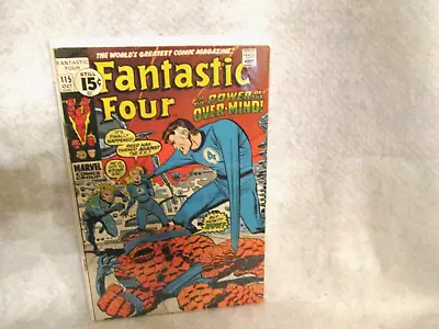 Buy FANTASTIC FOUR #115 Fine- (Marvel, 1971) • 14.98£