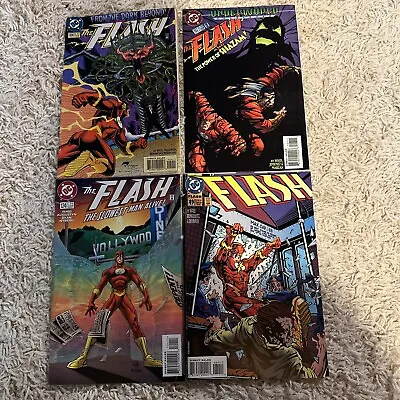 Buy Flash Comic Books DC Universe Flash Issues #89, #104, #107, #124 • 5.13£