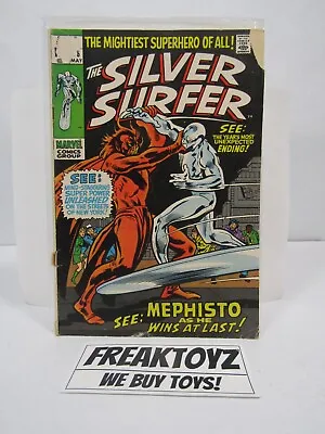 Buy Silver Surfer #16 1970 Marvel Comics Damaged Cover • 19.86£