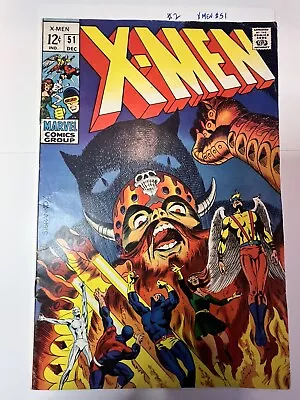 Buy UNCANNY X-MEN #51 (PR) 1969 Cyclops Disguised As Erik The Red Jim Steranko #2 • 71.12£