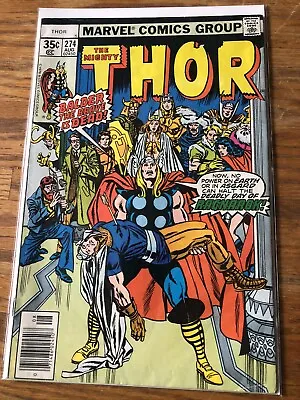 Buy The Mighty Thor #274 - Start Of Ragnarok And Balder The Brave • 9.49£