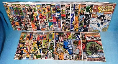 Buy Thor #132 - 459, Captain Marvel, Nova, Conan, Man-Thing, & More - 28 Book Lot! • 94.83£