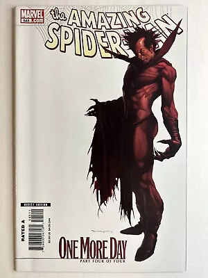 Buy Amazing Spider-Man #545 Djurdjevic VARIANT | VF/NM | Mephisto | Marvel • 5.53£