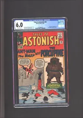 Buy Tales To Astonish #48 CGC 6.0 Origin & 1st App Of The Porcupine 1963 • 158.11£